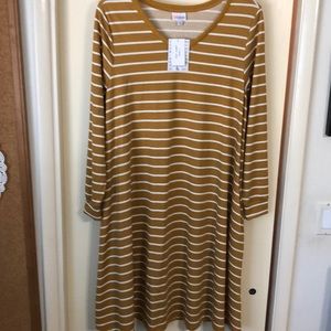 LuLaRoe Striped Emily Dress